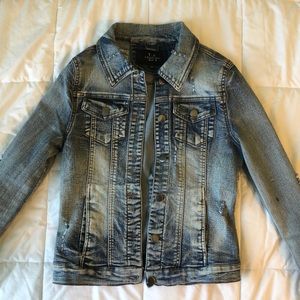 Distressed jean jacket from LA Coalition